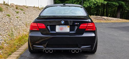 Blue 2012 BMW M3 Base