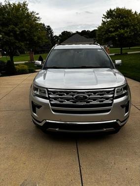 Silver 2019 Ford Explorer Limited