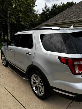 Silver 2019 Ford Explorer Limited