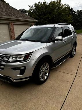 Silver 2019 Ford Explorer Limited