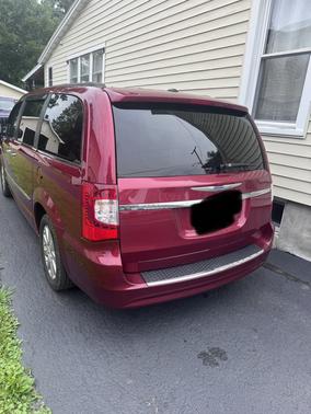 Red 2016 Chrysler Town & Country Touring