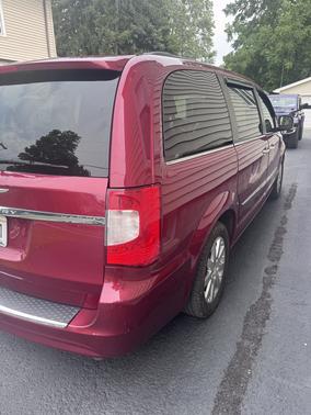 Red 2016 Chrysler Town & Country Touring