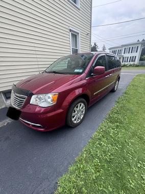Red 2016 Chrysler Town & Country Touring