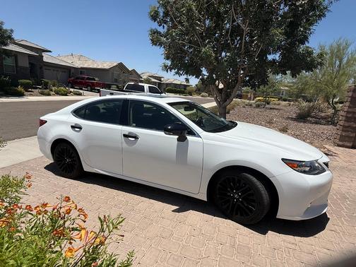White 2015 Lexus ES 350 Crafted Line
