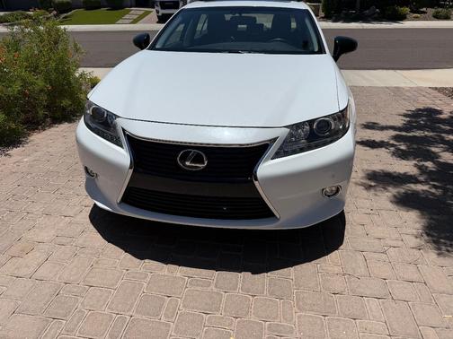 White 2015 Lexus ES 350 Crafted Line