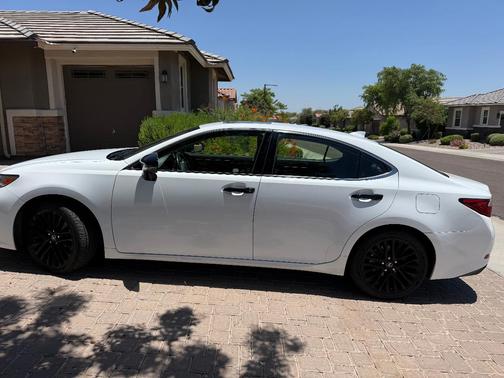 White 2015 Lexus ES 350 Crafted Line