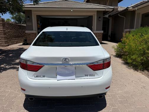 White 2015 Lexus ES 350 Crafted Line