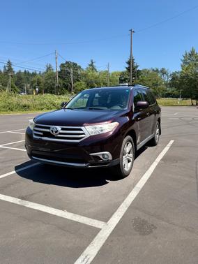 Purple 2012 Toyota Highlander Limited