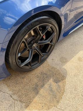 Blue 2024 Audi RS 6 Avant performance 4.0