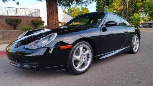 Black 2001 Porsche 911 911 Carrera 4