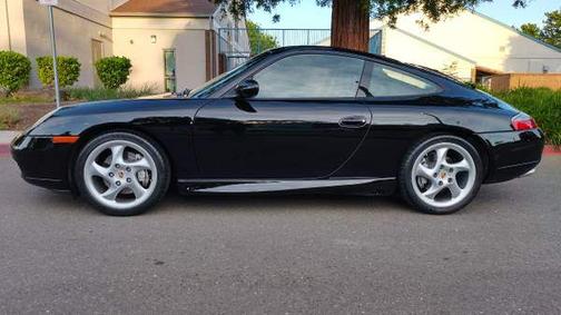 Black 2001 Porsche 911 911 Carrera 4
