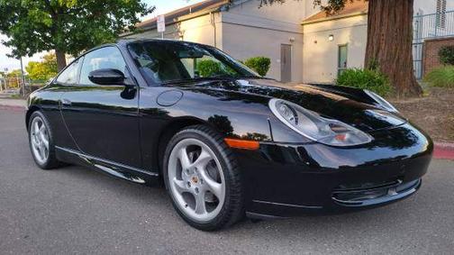 Black 2001 Porsche 911 911 Carrera 4