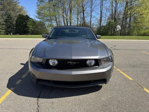 Gray 2010 Ford Mustang GT Premium