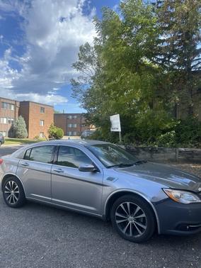 Gray 2013 Chrysler 200 Touring