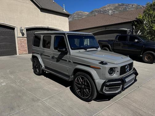 Gray 2021 Mercedes-Benz AMG G 63 Base