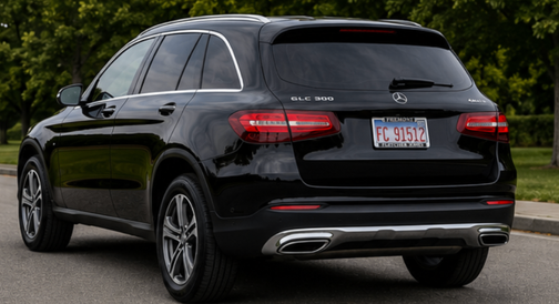 Black 2018 Mercedes-Benz GLC 300 4MATIC