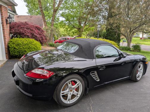 Black 2005 Porsche Boxster Boxster S