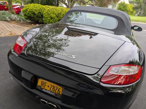 Black 2005 Porsche Boxster Boxster S