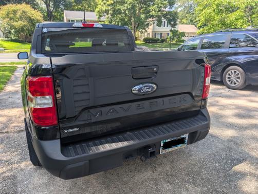 Black 2024 Ford Maverick XL