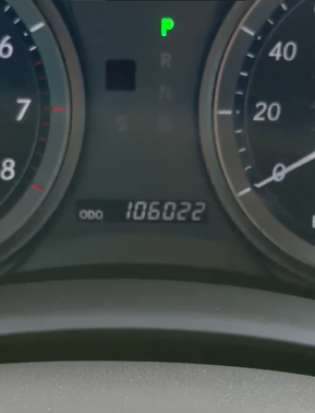 Red 2007 Lexus ES 350 Base