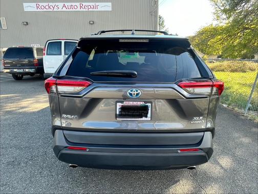Gray 2020 Toyota RAV4 Hybrid XLE