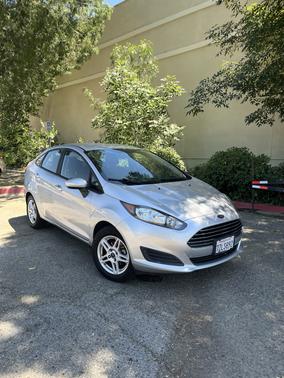 Silver 2017 Ford Fiesta SE