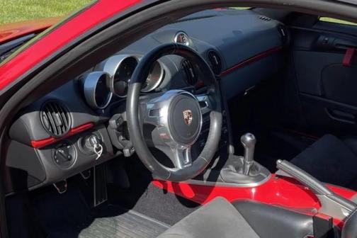 Red 2012 Porsche Cayman Cayman R