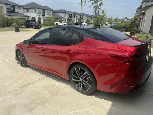 Red 2026 Toyota Camry XSE
