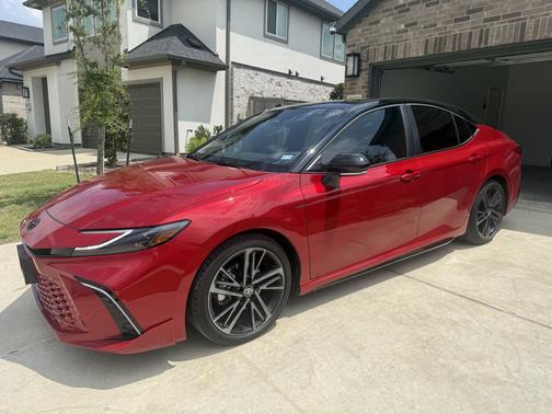 Red 2026 Toyota Camry XSE