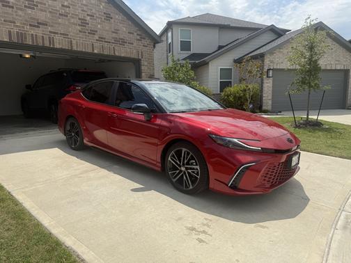 Red 2026 Toyota Camry XSE