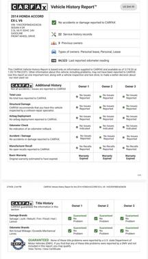 2014 Honda Accord EX-L V-6