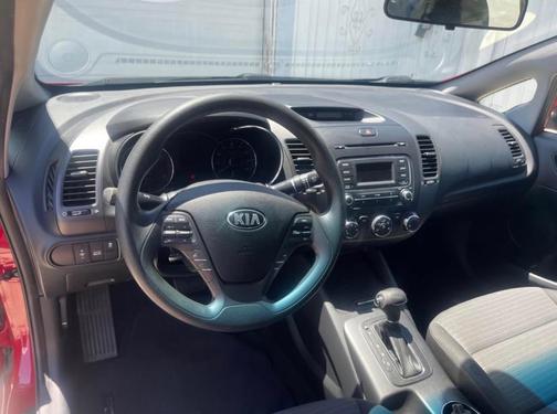 Red 2016 Kia Forte LX