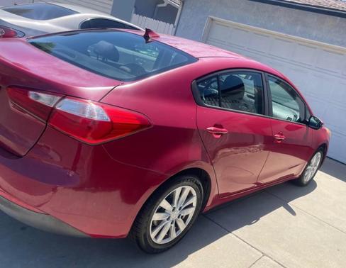 Red 2016 Kia Forte LX