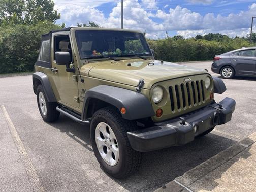 Green 2013 Jeep Wrangler Sport