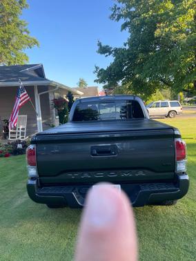 Gray 2022 Toyota Tacoma TRD Sport