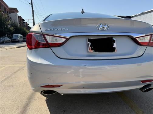 Blue 2011 Hyundai SONATA SE