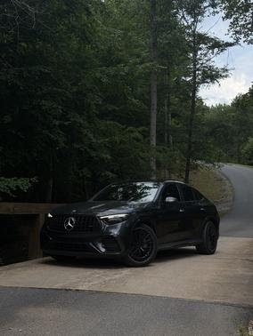 Gray 2025 Mercedes-Benz AMG GLC 43 4MATIC Coupe