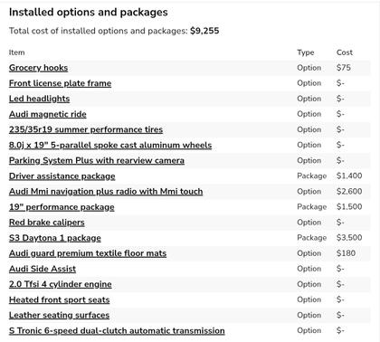 2015 Audi S3 2.0T Premium Plus
