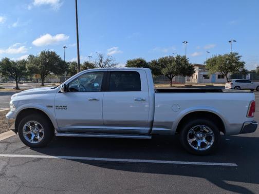White 2013 RAM 1500 Laramie