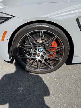 Gray 2020 BMW M4 Base