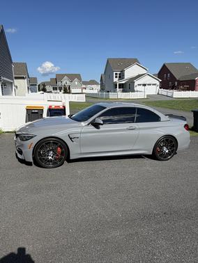 Gray 2020 BMW M4 Base