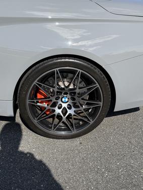 Gray 2020 BMW M4 Base