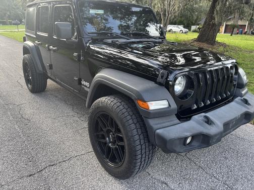 Black 2018 Jeep Wrangler Unlimited Sport