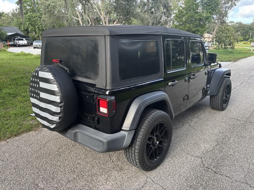 Black 2018 Jeep Wrangler Unlimited Sport