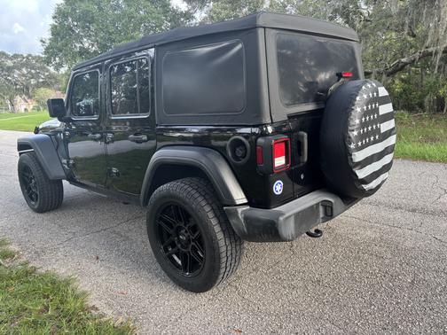Black 2018 Jeep Wrangler Unlimited Sport