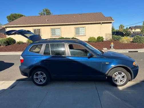 Blue 2006 BMW X3 3.0i