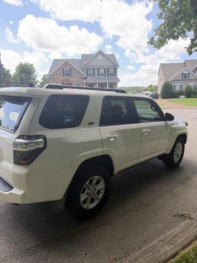 White 2018 Toyota 4Runner SR5