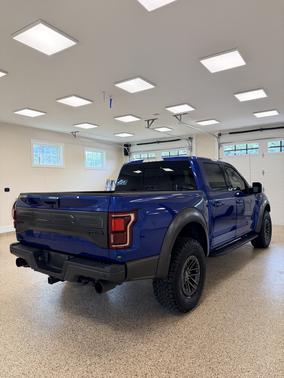 Blue 2018 Ford F-150 Raptor