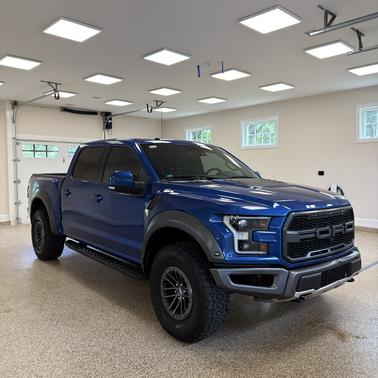 Blue 2018 Ford F-150 Raptor