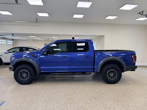 Blue 2018 Ford F-150 Raptor